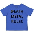 thumbnail image 3 of Inktastic Death Metal Rules White T-Shirt Boys or Girls Toddler T-Shirt, 3 of 5