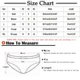 thumbnail image 3 of HUPOM Panties For Men Panties For Women Briefs Casual Tie Seamless Waistband Red S, 3 of 5