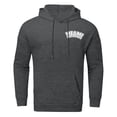 thumbnail image 2 of AOMPMSDX Hoodies For Men Casual Hooded Sweater Printed Coat Gym Workout Active Long Sleeve Pullover Lightweight Hoodie Grey Sports Jacket M, 2 of 3