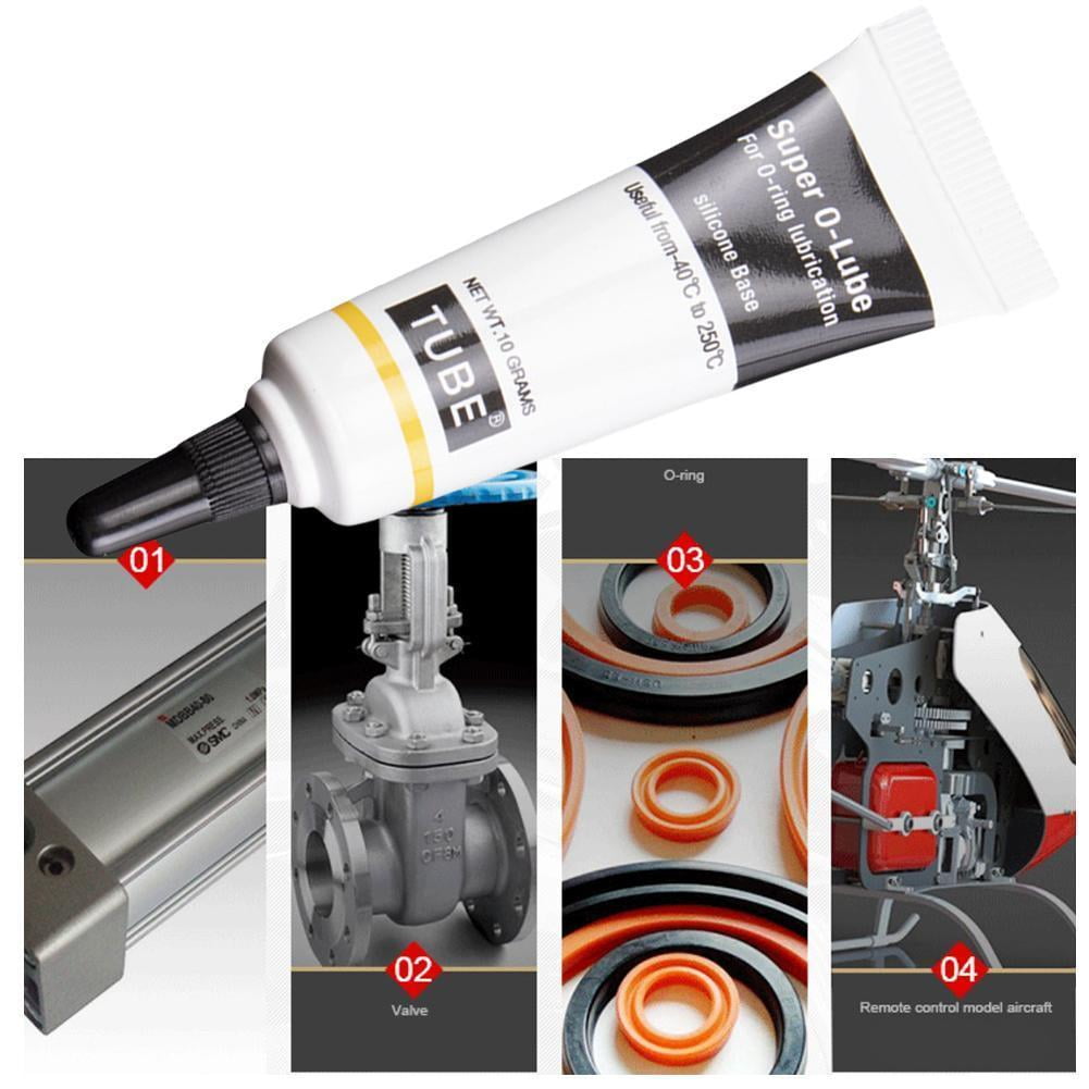Silicone Grease Lubricant: Waterproof, Heat & Cold Resistant for Plumbing,  DIY & Home Maintenance - Walmart.com