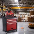 thumbnail image 4 of 4-Drawer Tool Cart, Large Capacity Mobile Storage for Garages & Workshops, 4 of 10