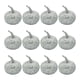 thumbnail image 5 of 12 piezas de calabaza artificial de otoño, modelos de calabaza , decoración rústica de calabaza para Acción de Gracias, de otoño, plata BLESIY Mini Calabaza De Espuma, 5 of 8