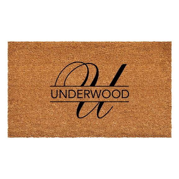 Calloway Mills 111012436 Underwood Personalized Doormat 24" x 36"