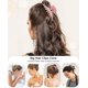 thumbnail image 4 of Paquete de 4 clips de garra extra grandes y lazos para el cabello grueso y largo y rizado, clips de abrazadera de garra gigante para mujeres y niñas, clips de pelo neutros rectangulares anti, 4 of 5