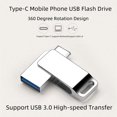 thumbnail image 4 of Usb Flash Drive Usb C Type C Usb Flash Drive 32Gb Flash Drive Metal Thumb Drive 32 Gb Usb 3.0 Memory Stick 32G Usb Flash Drive for Android Smartphone Computer, 4 of 7