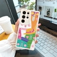 thumbnail image 3 of Destaca con diseños únicos: Funda para teléfono plateada de doble capa mate con gráficos extravagantes para iPhone 15 Pro Max 14 13 12 Pro 11, 3 of 4