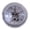 Silver, variant on 149mm Inlaid Clock Lens Elegant and Clear Wrought Iron Perspective Clock Head