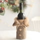 thumbnail image 4 of Regalo de Año Nuevo 2023 Última funda para botella de vino de gnomo sin rostro Decoraciones navideñas para el hogar Decoración de mesa de cena de Navidad 2022, 4 of 5