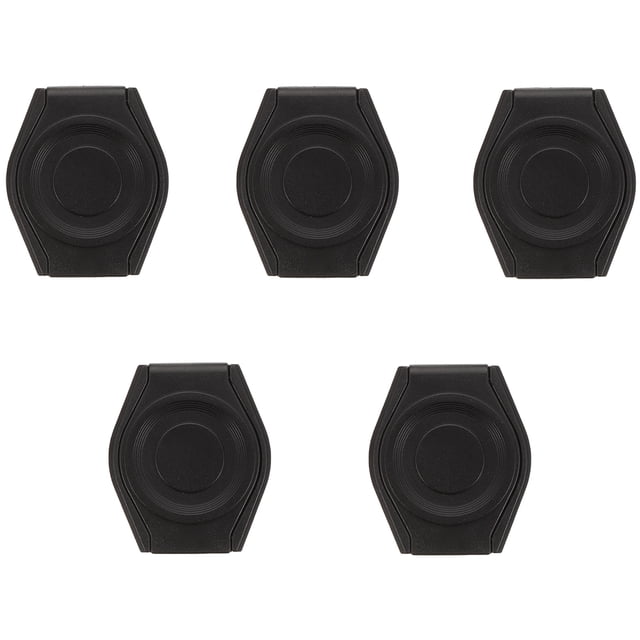 Miangastore 5 Pcs Capuchons de Protection Pratiques pour Caméra Web Couvre-Appareil Photo Couvre-Sécurité de Confidentialité (Noir)