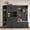 Black, variant on 74.8 Inch Multifunctional Hall Cabinet with 4 Hooks, Left-Right Combination Storage Cabinet for Living Room, Kitchen, Hallway, White