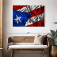 thumbnail image 3 of Elephant Stock Puerto Rico Flag Wall Art - Horizontal Canvas Wall Art - Living Room Wall Decor - Flags Canvas - Blue And Red Decor - 45" x 30", 3 of 8