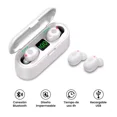 thumbnail image 4 of Auriculares Bluetooth Tws Tactil Llamadas Deportivo F9 Tcs Color Blanco, 4 of 7