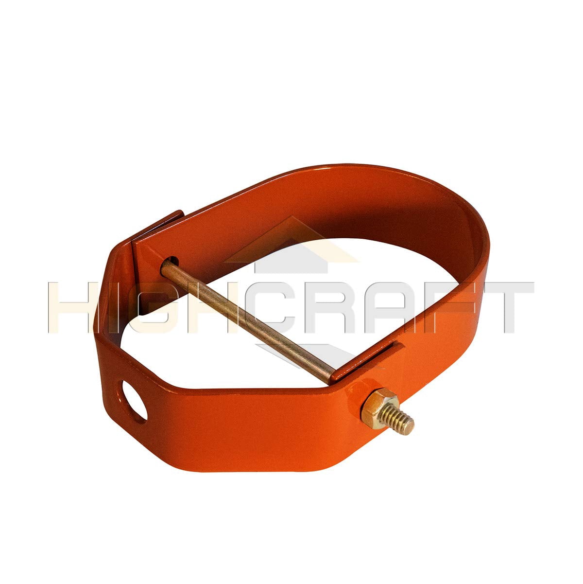 Highcraft 2 in. Swivel Loop Hanger for Vertical Pipe Support in Copper Epoxy Coated Steel (10-Pack)