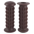 thumbnail image 4 of Handlebar Cover Modification Universal Shakeproof Non Slip Rubber Grips Motorbike Accessory For 25-28mm Motorcycle HandlebarDark Brown, 4 of 8