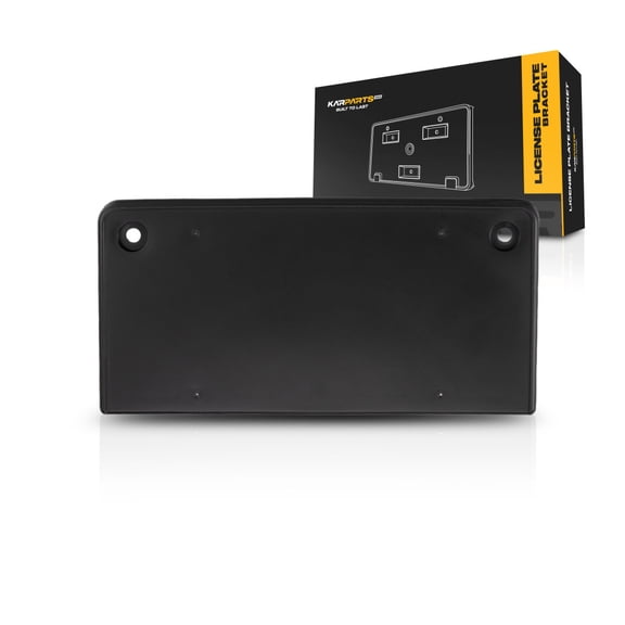 For Volkswagen Passat 2016 2017 2018 2019 License Plate Bracket Front Black PP Plastic VW1068119 | 191275679012, 561807287E9B9