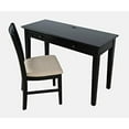 thumbnail image 3 of Jofran Craftsman Modern Farmhouse 48" Two Drawer USB Charging Desk, 3 of 15