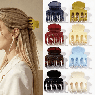 Goody Mini Claw Clips, Secure Grip, All Hair Types, Assorted