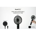 thumbnail image 4 of GeekAire Personal Hand-Held 5-Speed Rechargeable Mini Fan with Power Bank & Charging Dock Hand Strap and USB Cable, 4 of 9