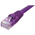 thumbnail image 1 of Câble de Raccordement Amélioré CAT5e&44; avec Boot 10ft&44; Violet, 1 of 1