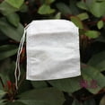thumbnail image 3 of 100Pcs/Lot Teabags Lightweight Empty Square Cooking Spice Scented Tea Bags with Seal Filter Paper Natural Drawstring Herb Pouch 100pcs 5x7cm, 3 of 8