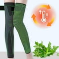 thumbnail image 6 of 1 Pair of Knee Protection for Warm, New Acupressure Self-Heating Knee Sleeve Elastic Long Warm Kneepad Brace Volleyball Running, 6 of 10