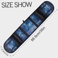 thumbnail image 3 of Yayeee Double Oven Mitt Kitchen Heat Resistant Baking 35" x7" Quilted Glove, Window Space, 3 of 6