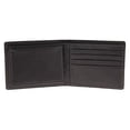 thumbnail image 2 of Luciano Natazzi Leather RFID Blocking Bifold Wallet Removable Double ID Holder Black, 2 of 5