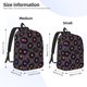 thumbnail image 2 of Fotbe Vinyl Records Musical Notes Mochila de Lona con Estampado, Mochila Duradera, Mochila Versátil de Alta Calidad, Mochila Compacta Vintage-Medium, 2 of 5