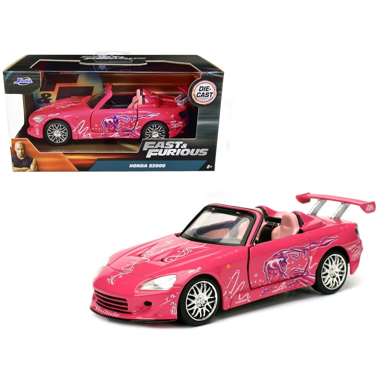 Suki's Honda S2000 Convertible Pink with Graphics 