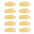 thumbnail image 2 of Sound Aid Lanyard Clip, Sound  Holder Clip Transparent Yellow Safe 10pcs Replacement  For Office For Elderly, 2 of 8