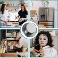 thumbnail image 5 of Mechanical Kitchen Timer with Magnetic Base, 60 Minute Countdown Kitchen Clock, Kitchen Timer with Sound Alarm, Stainless Steel, Stick on Fridge, Silver, 5 of 5