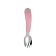 thumbnail image 2 of Yuarrent Vajilla para niños, cuchara, tenedor, cuchara de alimentación, cuenco, sin óxido, antideslizante, juego de cubiertos gruesos, Mostrada Rosa Tenedor, 2 of 4