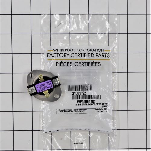 Whirlpool Dryer Cycling Thermostat WP31001192