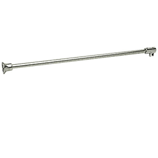 CRL SUP10BN51 Brushed Nickel 51" Frameless Shower Door Fixed Panel Wall