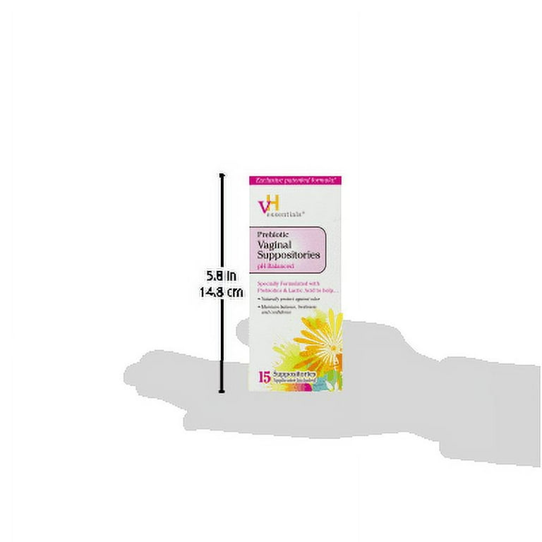 vH Essentials Homeopathic Vaginal Odor Treatment, pH Balanced Inserts for  Feminine Health, (6 Inserts, 6 day supply) : : Health & Personal  Care