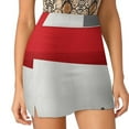thumbnail image 4 of Funky Little Red Building Women's skirt With Hide Pocket Tennis Skirt Golf Skirts Badminton Skirts Running skirts Building, 4 of 7