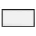 thumbnail image 3 of GODCHAR Framed Tempered Glass Bathroom Vanity Rectangular Mirror 55"x30", Black, 3 of 8