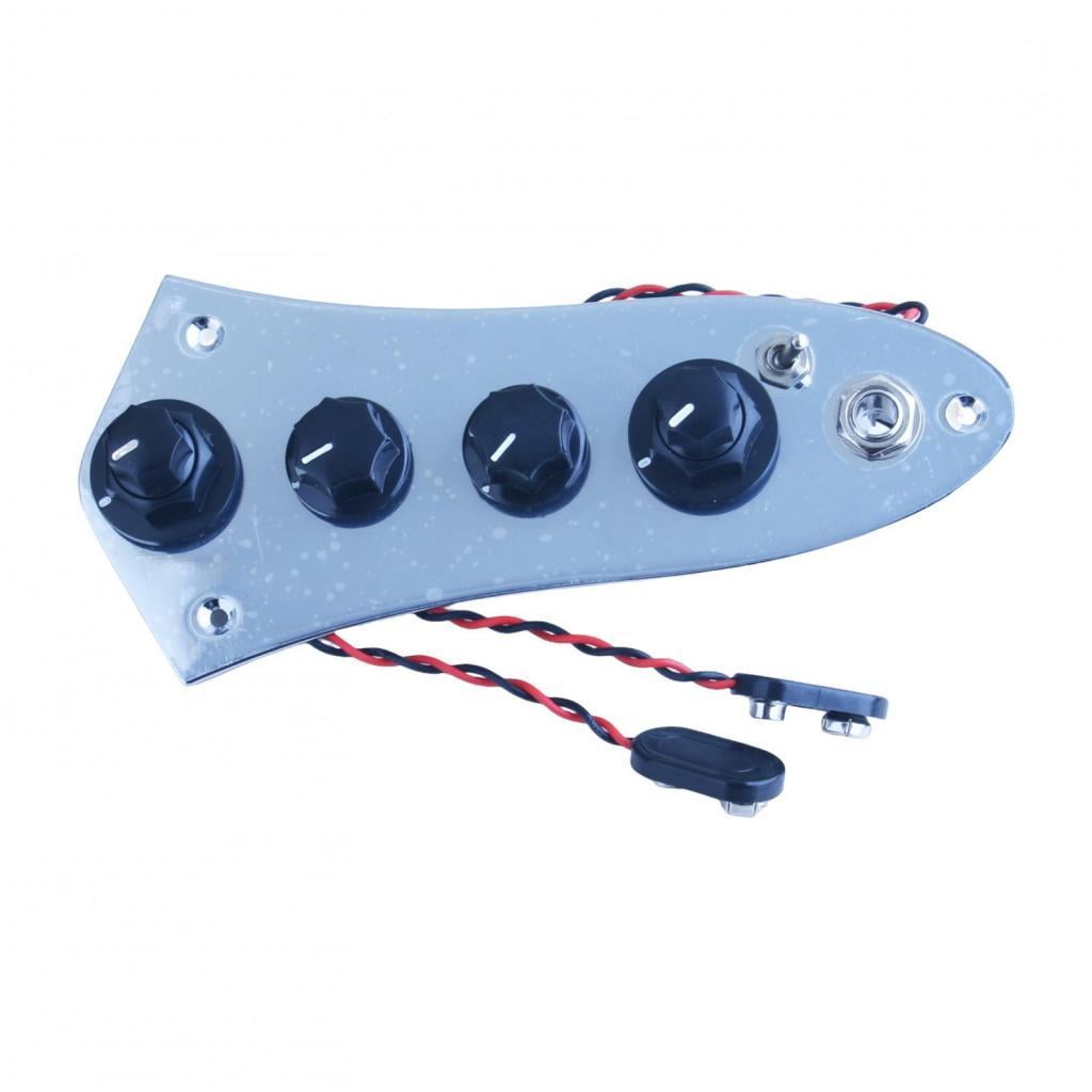 LeeQinersw Guitar Bass Control Plate Accs Direct Replaces Professional Bass Circuit Control