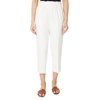 Jones New York Women's Pull On Crop Pants White Size Large