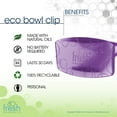 thumbnail image 4 of Fresh Products Eco Bowl Clip, Air Freshener, Toilet Freshener, Trash Freshener, Chemical-Free, Natural Oils - Fabulous, Made In USA, 12pk, 4 of 6