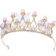 thumbnail image 3 of Girls Crown Shaped Hair Hoops Hair Band Fashion Headdress Headwrap for Kids, 3 of 4