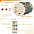 thumbnail image 5 of Yayeee Flameless Candles with Remote Flickering Battery Operated Multi Color Changing, Flowers Cat, 5 of 7
