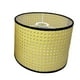 thumbnail image 3 of Pantalla de tambor de lino Yuyangstore lámpara colgante 25cmx18cm amarillo, 3 of 8