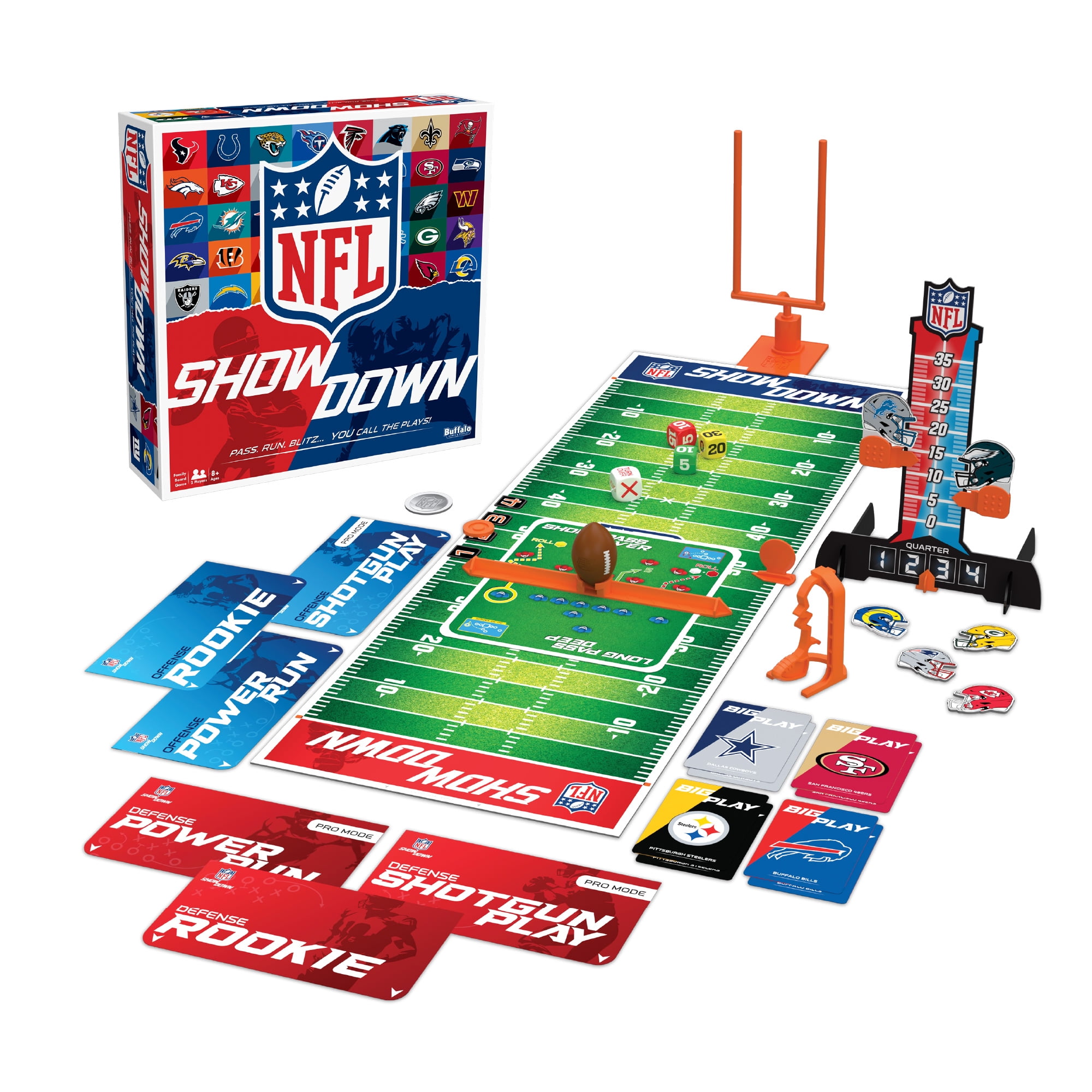 Buffalo Games NFL Showdown Board Game for Ages 8+