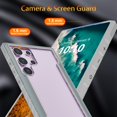 thumbnail image 6 of Dteck for Samsung Galaxy S24 Ultra Case with Camera Lens Protector, Military Armor-Level Shockproof Metal Silicone Shockproof Clear Phone Case for Galaxy S24 Ultra 6.8" 2024,Gray, 6 of 6