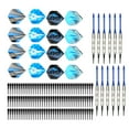 thumbnail image 3 of Qiilu 12Pc Safety Soft Set Aluminium Rod Plastic Tip Sport Equipments, 3 of 8