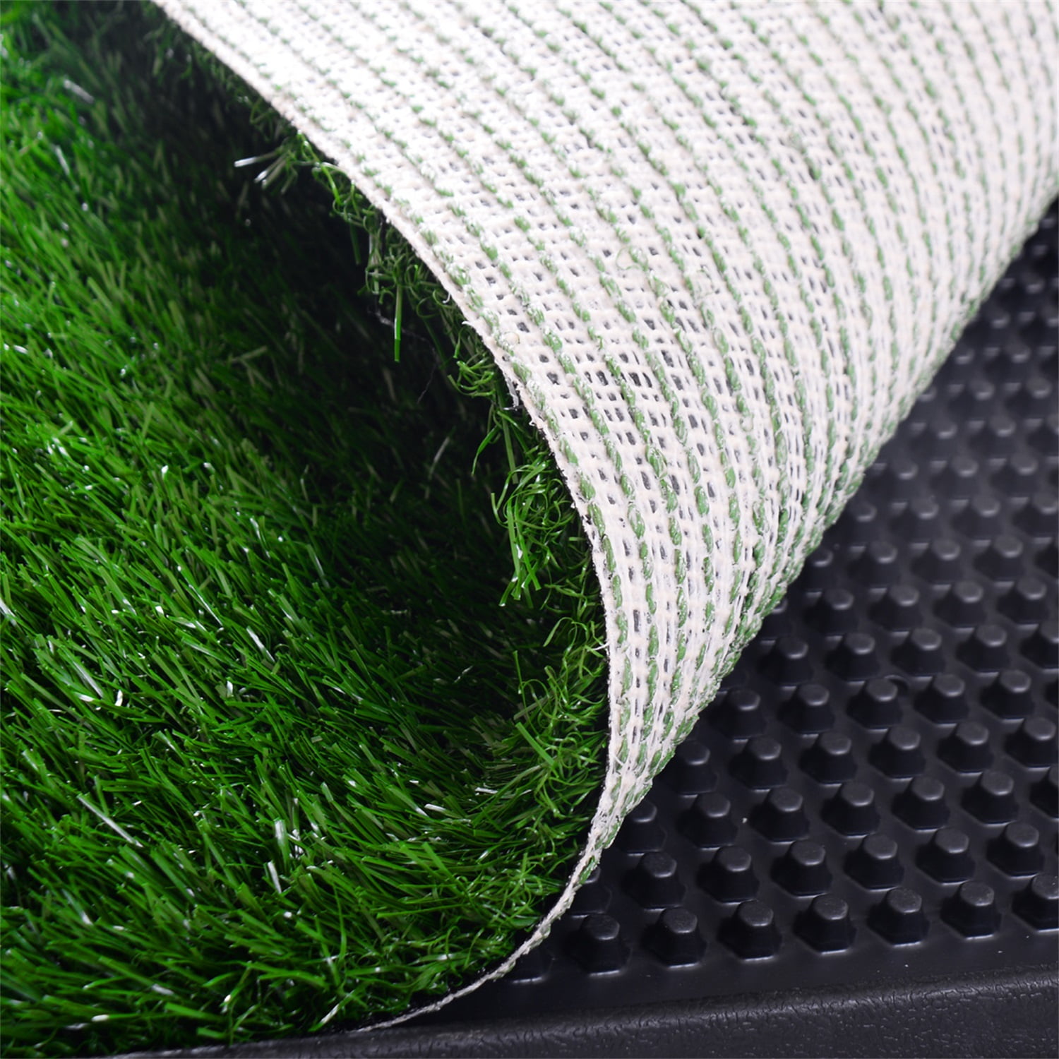 Pefilos 20 Inch Grass Puppy Pee Pad for Dogs and Small Pets Reusable 3-Layer Training Potty Pad with Tray, Pet Toilet for Dog Housebreaking Supplies, Green Pefilos 20 Inch Grass Puppy Pee Pad for Dogs and Small Pets Reusable 3-Layer Training Potty Pad with Tray, Pet Toilet for Dog Housebreaking Supplies, Green