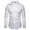 White, variant on JURANMO Mens Silk Dress Shirts Long Sleeve Button Down Shirt Slim Fit Stand Collar Blouse Tops Luxury Prom Paisley Shirt for Wedding Party White M Sales of The Day