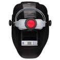thumbnail image 2 of Jackson Safety Welding Helmet - Auto Darkening - Nylon - 3.80" x 2.35" Viewing Area -  Shade 4/9-13 NexGen&reg; Variable ADF 1/1/1/1 - 370 Speed Dial Headgear - Heavy Metal Graphics - HLX 100 Series, 2 of 4