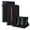 Black, variant on ELEHOLD Multi-Angle Stand Leather Case for iPad Pro 13-inch (M5) 2025 with Card Slots Kickstand Shockproof Business Men Women Case for iPad Pro 13 2025, Green